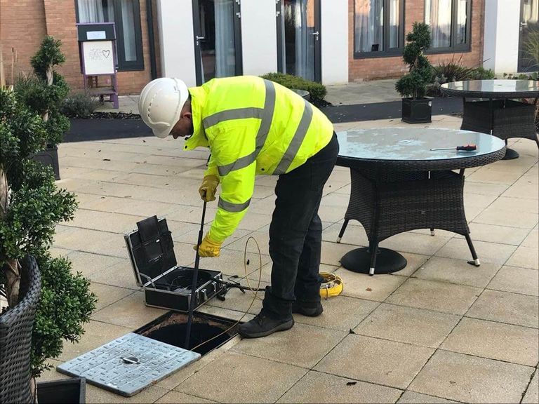 CCTV drain inspection